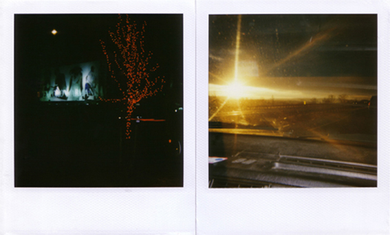 billboard sunset